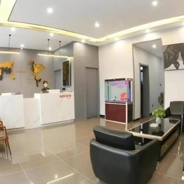Jun Hotel Shanxi Linfen Hongdong County Dahuaishu Xungen Jizhuyuan, hotel v destinaci Khundun