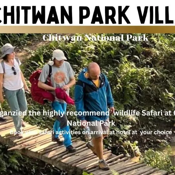 Chitwan Park Village Where Nature Feels Like Home, Feel the Jungle Spirit, hotel v destinaci Sauraha