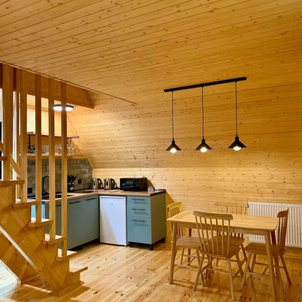 Mestia POV Luxury Cabins, hotel i Mestia