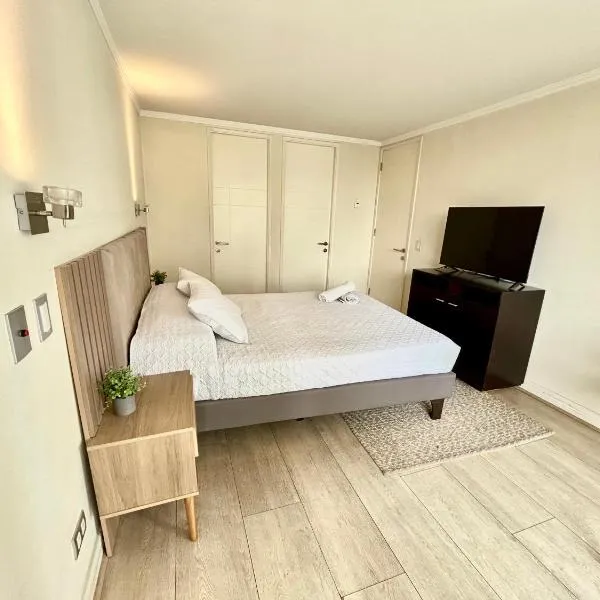 Apartamento Parque Arauco, ξενοδοχείο στο Σαντιάγο