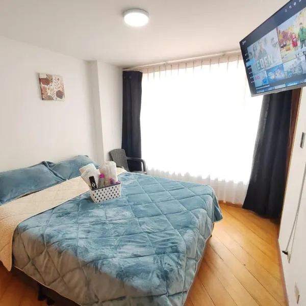 Aparta-estudio INTELIGENTE en zona norte, cerca de UPTC, Unicentro y Viva Tunja, hotel v destinaci Tunja