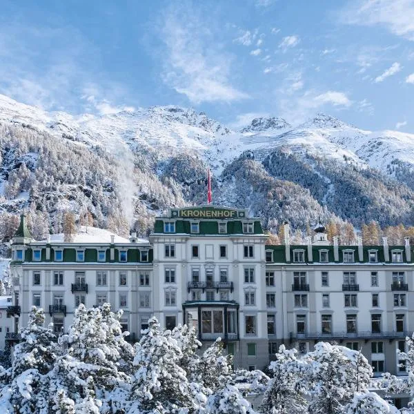 Grand Hotel Kronenhof, khách sạn ở Pontresina