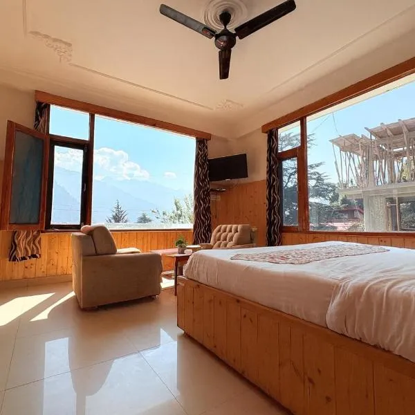 The Suraj Cottage Manali ! Private Parking ! Bonfire ! Playing Zone ! Near Mall Road, hotell sihtkohas Manāli