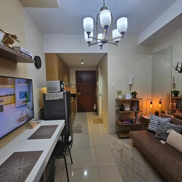 MOA Shell Residences Spacious 1BR with City View WiFi and Netflix, hotel em Manilla