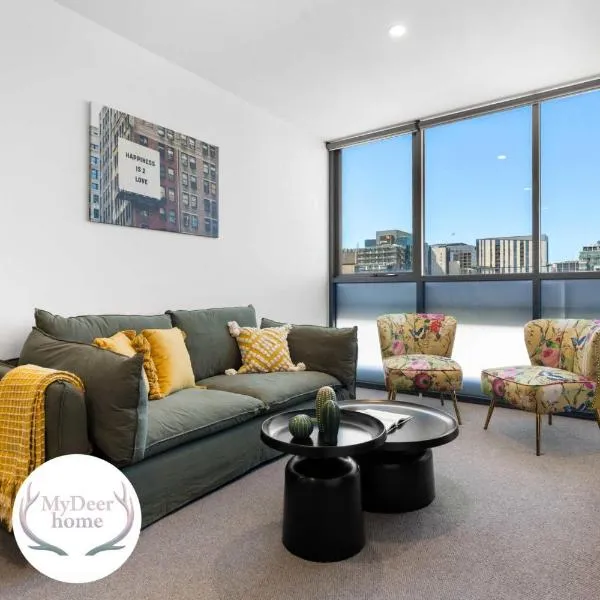 Pure Luxury Modern CBD 1BR Apt ChinaTown Carpark, hotel em Adelaide