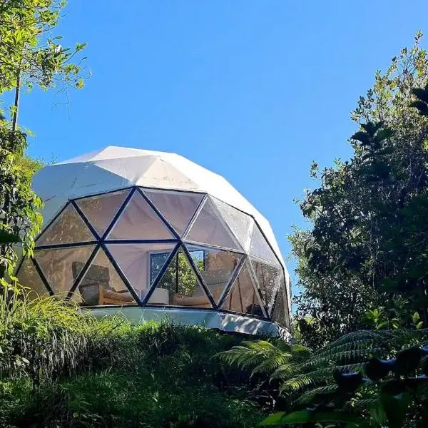 The Geodesic Dome in Pohara Golden Bay，Pohara的飯店