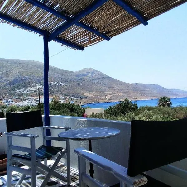 Elia - Studios Amorgos - near the sea, Hotel in Aegiali