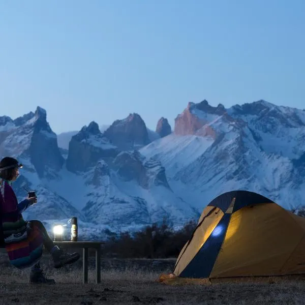 Glamping Río Serrano - Caja Los Andes, hotel em Torres del Paine
