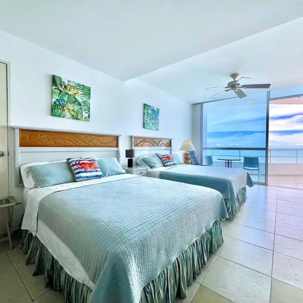 Encantador estudio frente al mar en Coronado Bay, hotel en Las Lajas