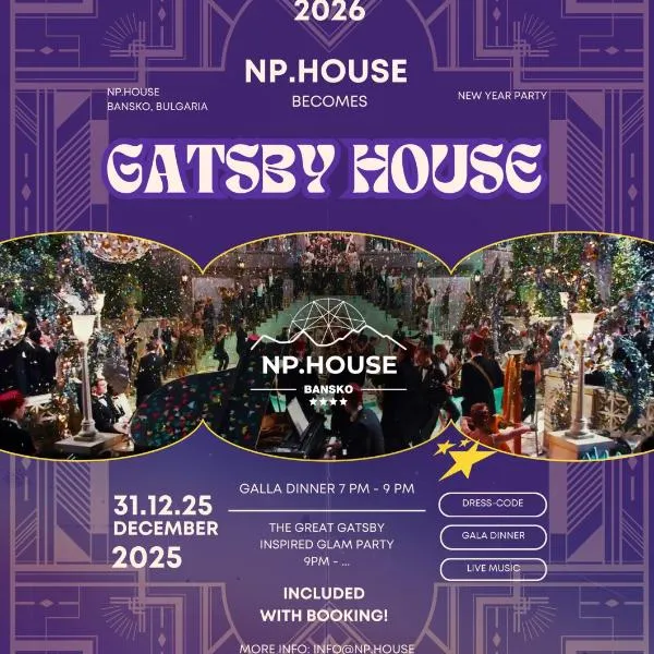 NP House- Social Hotel&Coworking by Networking Premium, Free Ski Shuttle, hotel en Bansko