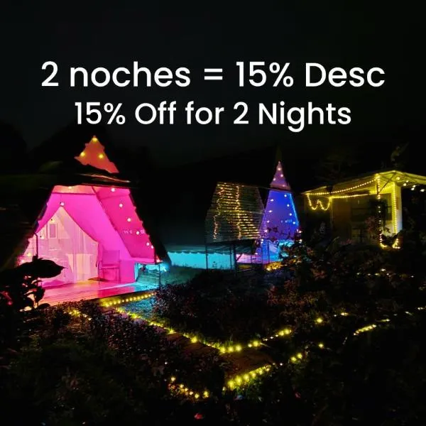 Flora Glamping de Abuela, hotel in Fortuna