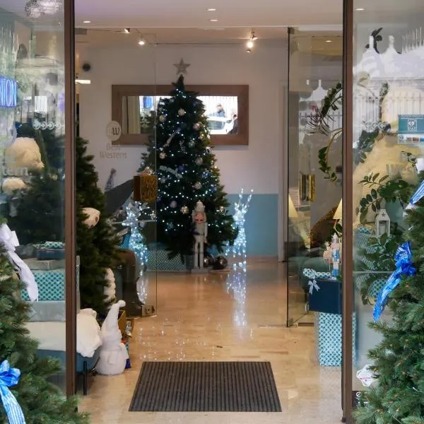 Best Western Hotel Mediterranee Menton, hotel v Mentonu