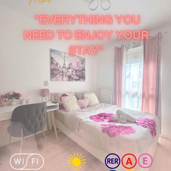 chambre avec salle de bain privée au cœur de La Défense, Hotel in Nanterre