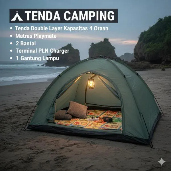 fardan Tenda camping madasari, hotel en Pangandaran