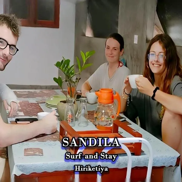 Sandila Surf and Stay - Hiriketiya, hotel v destinaci Dikwella