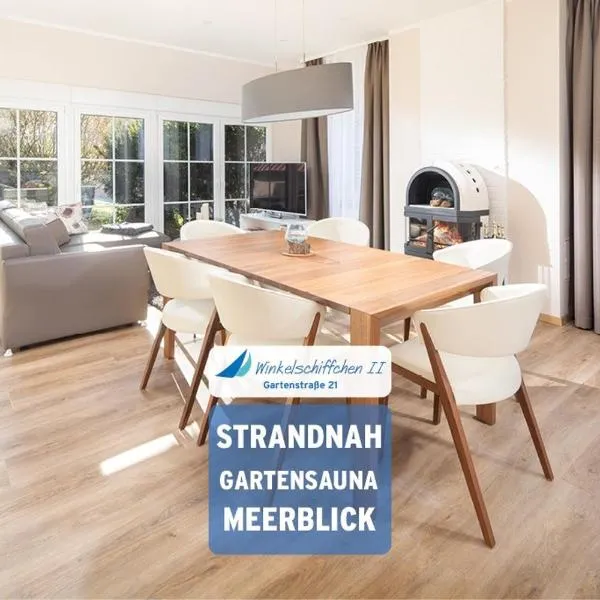 Winkelschiffchen II mit Sauna, hotel v destinaci Juist