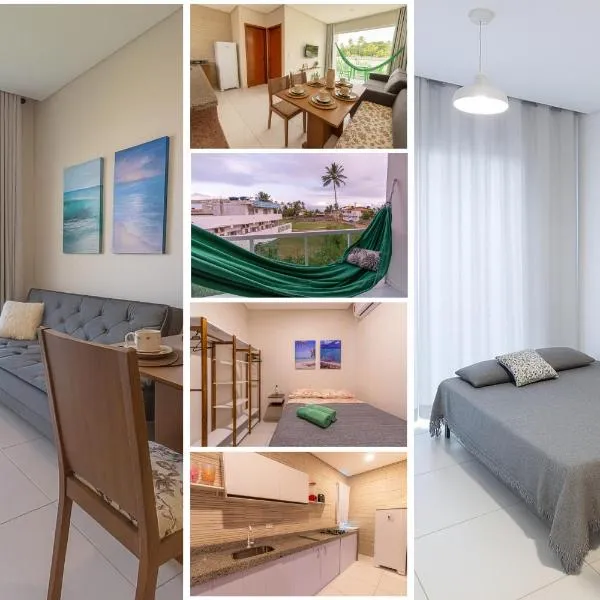 FLATS MAR'BELLA Ótima localizaçao com Varanda,100M Praia com Garagem Gratuito、マラゴージのホテル