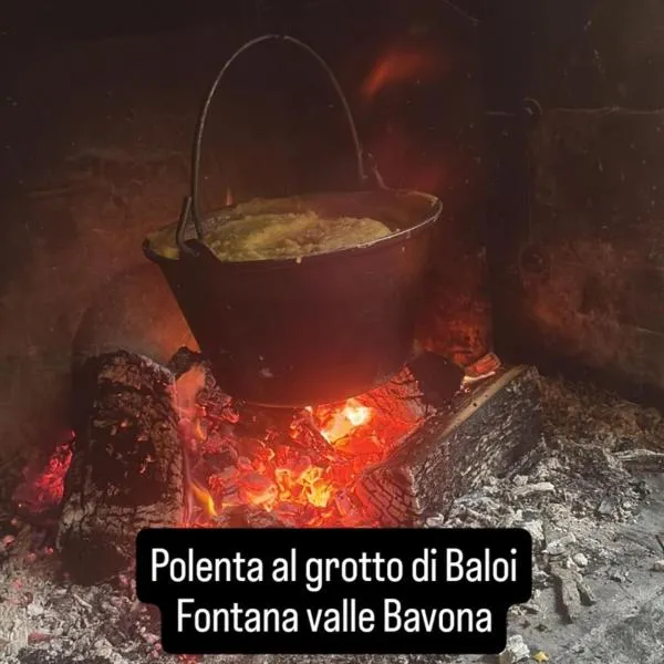 Grotto osteria di Baloi, hotel v mestu Cevio