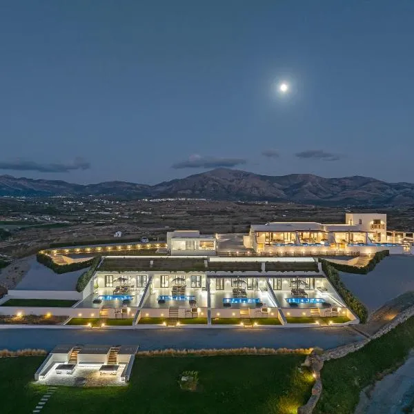 La Grande Vue-Private hilltop villas with private pools, hotel in Vívlos