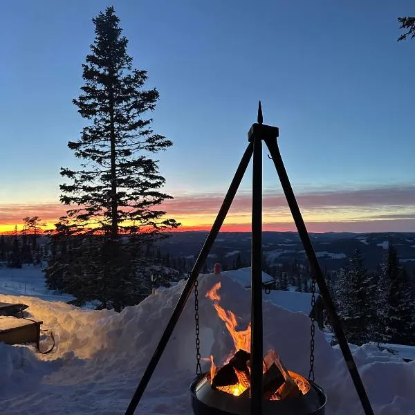 New chalet with great view, hotel in Dal