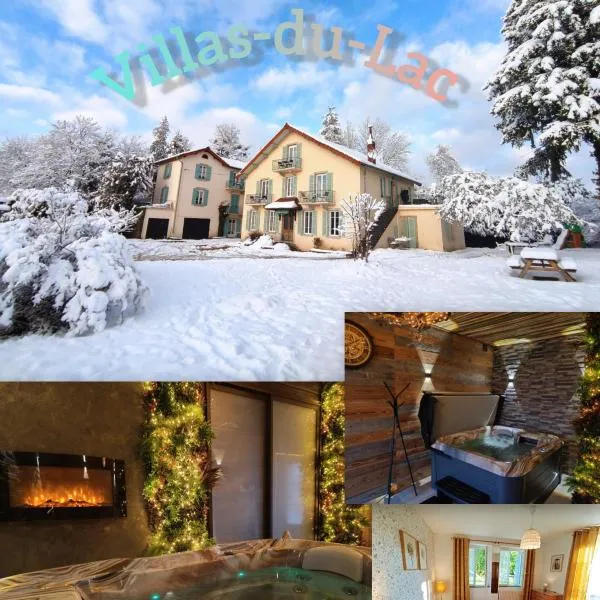 VILLAS-DU-LAC Appartements de vacances et Espace Spa privé, hotel in Clairvaux-les-Lacs