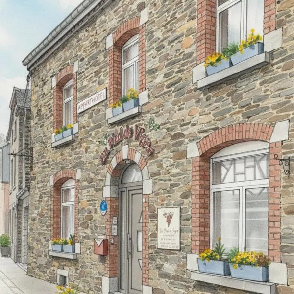 Appart Hotel Au Pied de Vigne, hotel in Vresse-sur-Semois