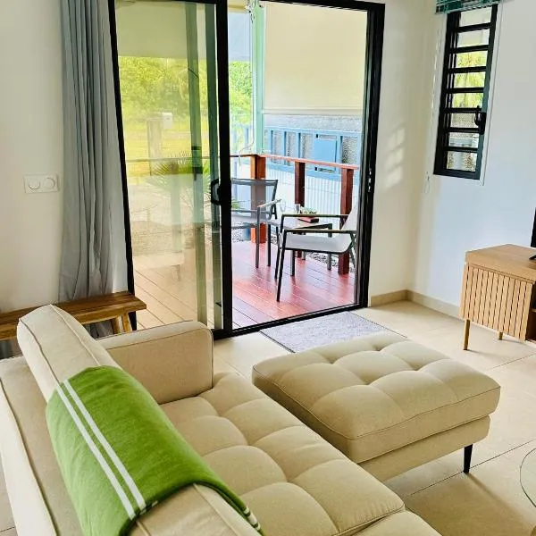 Nanua Lodge 1 green, hotel a Bora Bora