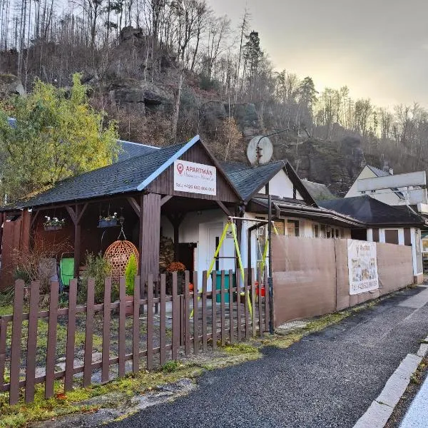 Apartmán HRANICE - Hřensko, hotel v Hřensku