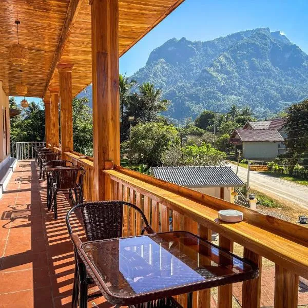 Nong Khiaw IVY Mountain View、Nongkhiawのホテル