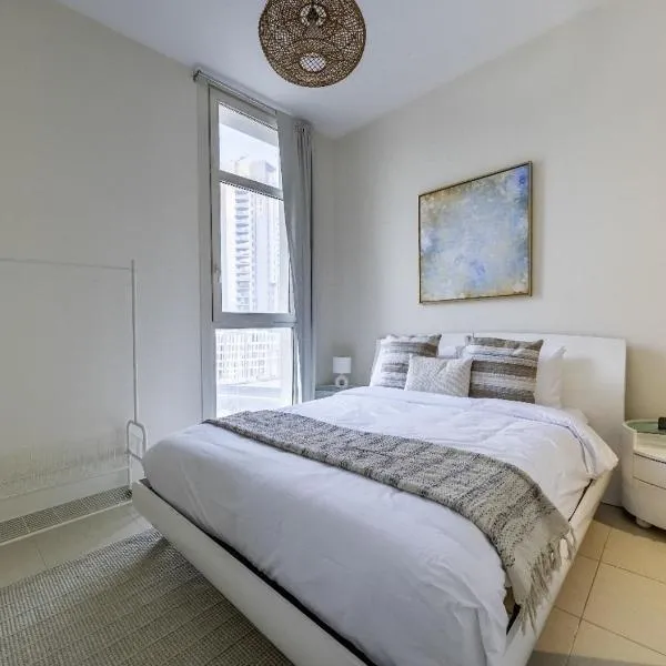 Iconic HF BR Hall 2 Bath Balcony Free- Parking, Pool, Gym & 2 Kids - Al Reem Island, hotel v destinaci Abu Dhabi