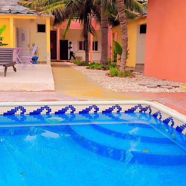 Auberge LE DJEMBE、Joal-Fadioutのホテル