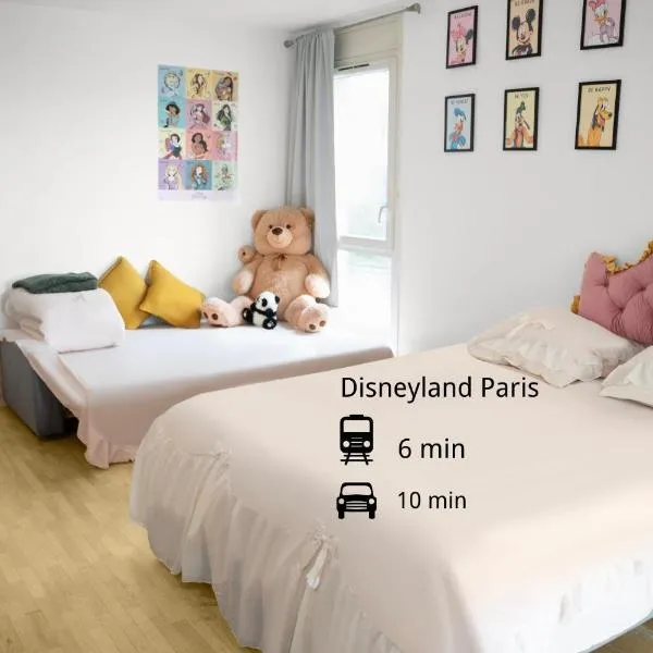 Studio proche de Disneyland Paris, hotel v destinaci Bussy-Saint-Georges