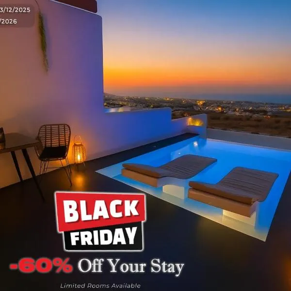 Salida Del Sol Santorini, hotel v destinaci Éxo Goniá