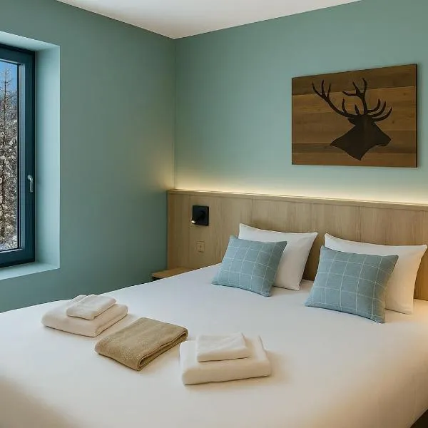 바르스에 위치한 호텔 SOWELL HÔTEL L'Alpe Blanche