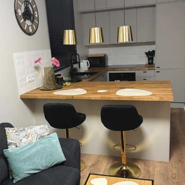 Apartament Blue 4 pokojowy z ogródkiem, hotel v Varšavi