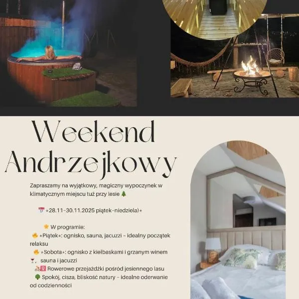 Apartamenty Gajówka- rowery, plac zabaw, sauna, jacuzzi, ξενοδοχείο σε Stegna