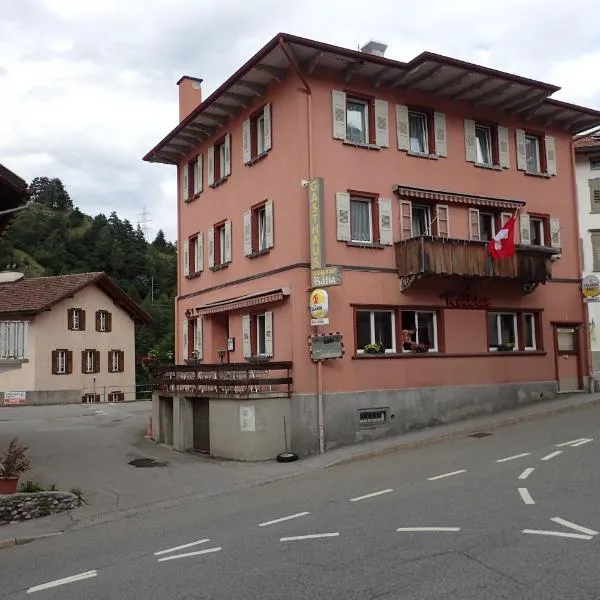 Hotel Rätia, hotel em Tiefencastel
