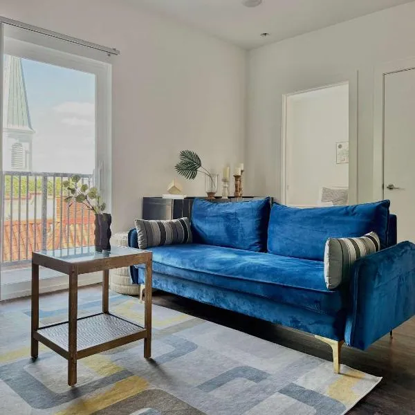 Luxury New 2B2B Private Balcony 542Blvd、アトランタのホテル