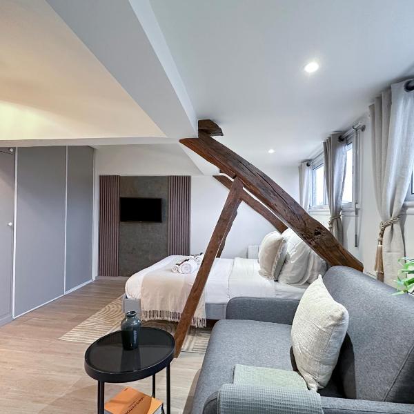Opera - Premium studio with lift for 3, París