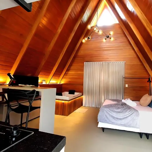 Chalé Semillon, próximo a Miolo, hotell i Bento Gonçalves