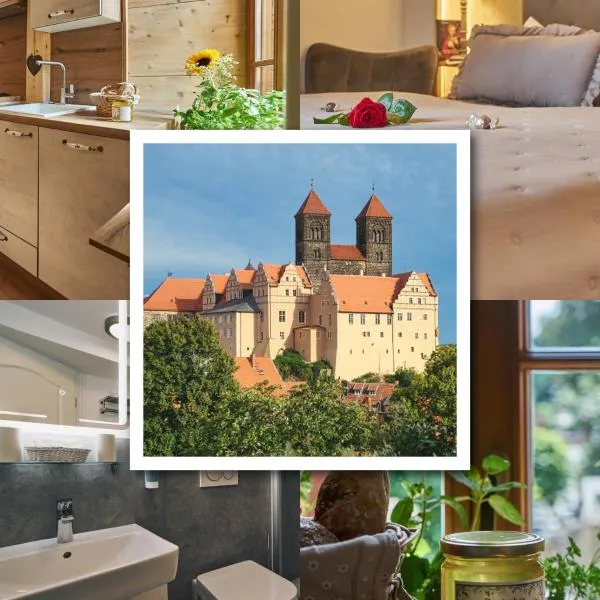 Schinkel Ferienunterkünfte UNESCO Welterbestadt Quedlinburg, beste Lage inklusive Parkplatz & Kurtaxe, hôtel à Quedlinbourg