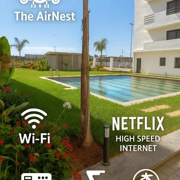 Nouaceur Suite avec Piscine Casa Aéroport AirNest, hotel em Nouaseur