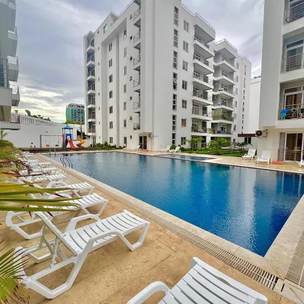 AQUA GARDENS SEAVIEW LUXURY APARTMENTS BAOBAB RD NYALI Msa, hotel v destinaci Mombasa