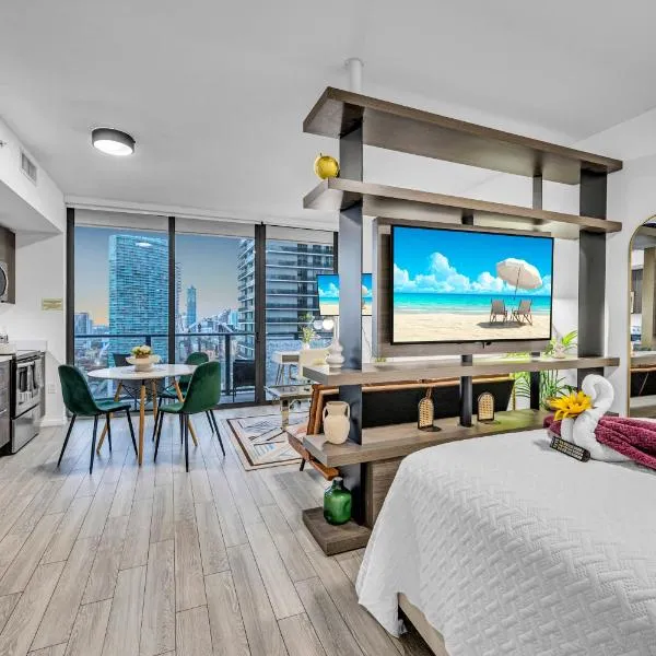 Modern Studio City Views, hotel em Miami