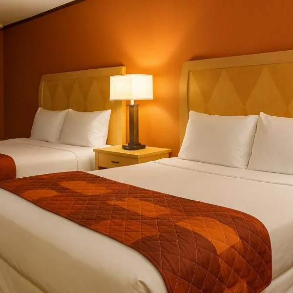 Gated 2 Double Beds Studio with Full Kitchen 106, hotel di Baton Rouge