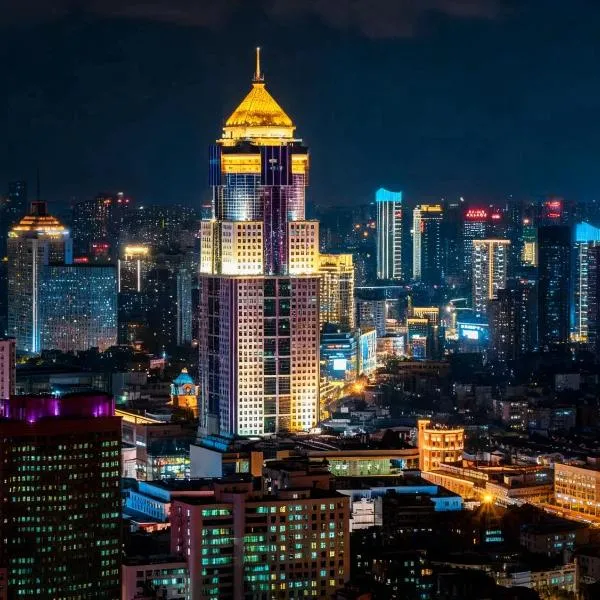 武汉江汉路步行街江滩丽芮酒店, viešbutis mieste Uhanas