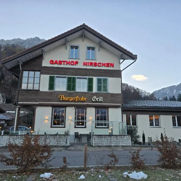 Gasthof Hirschen in Wilderswil, hotel v destinaci Wilderswil