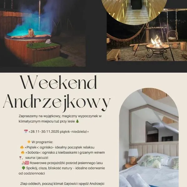 Apartamenty Gajówka- rowery, plac zabaw, sauna, jacuzzi, Hotel in Stegna