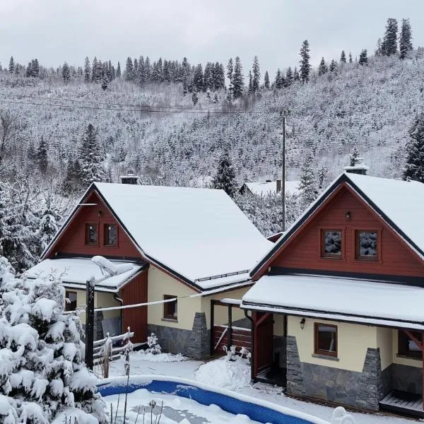 Osada Złatna domki w beskidach, Hotel in Złatna