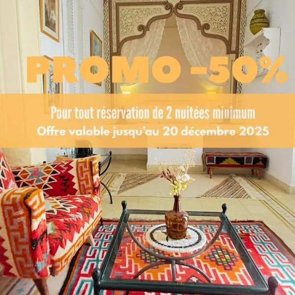 Dar R'Bat, Maison d'Hôtes de charme, hotel v destinaci Nabeul